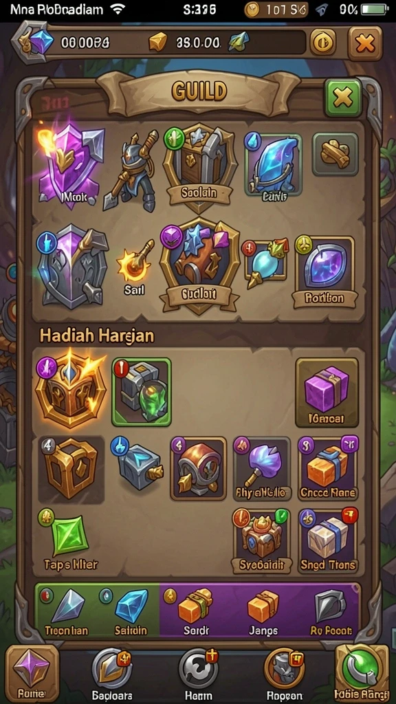 Tampilan antarmuka yang ramah pengguna.