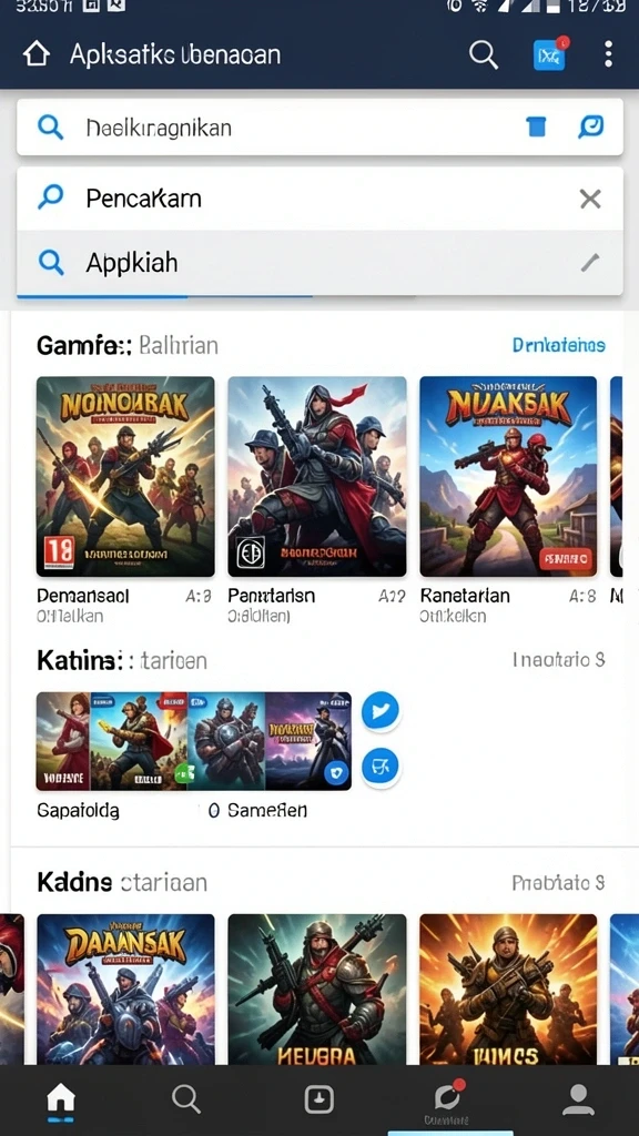 Fitur dan mode permainan yang beragam dan menarik.