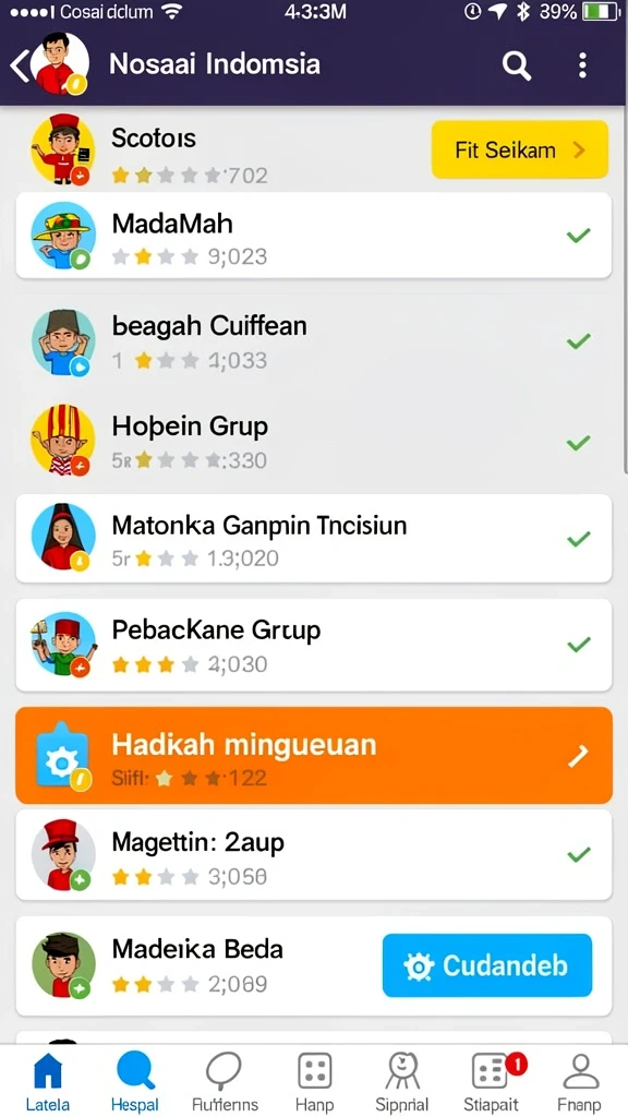 Sistem reward yang menarik bagi semua pemain.