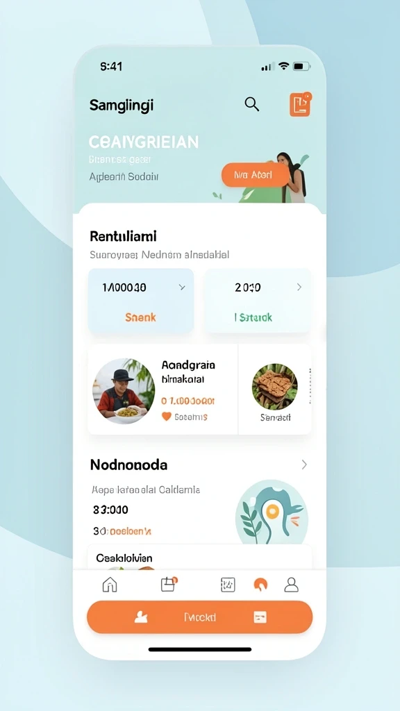 Tampilan antarmuka yang menarik dan mudah dinavigasi.