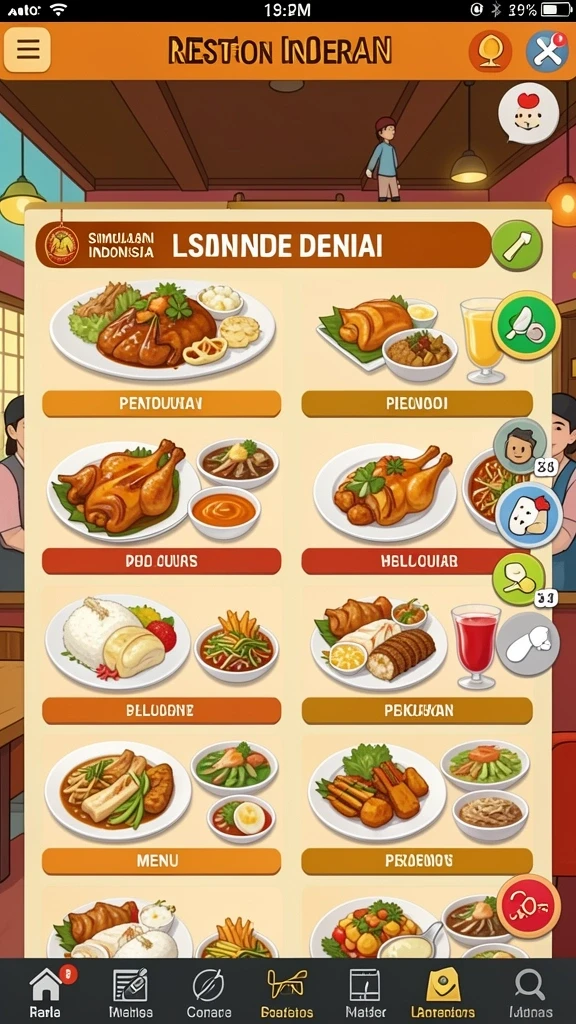 Sesi permainan yang penuh tantangan dan keseruan.