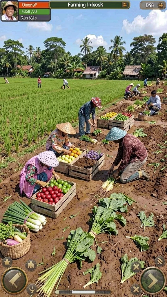 Gambaran dunia maya yang menakjubkan.
