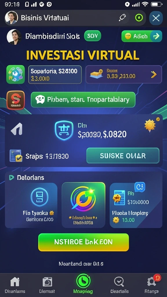 Tampilan awal permainan IDRKING yang menarik.