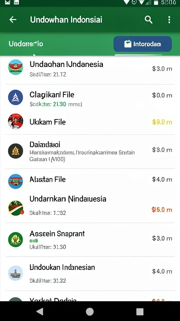 Tampilan antarmuka IDX777 yang menarik dan intuitif.