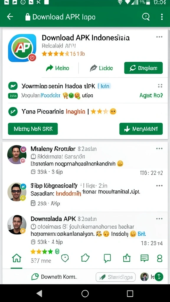 Screenshot menunjukkan antarmuka permainan yang menarik.