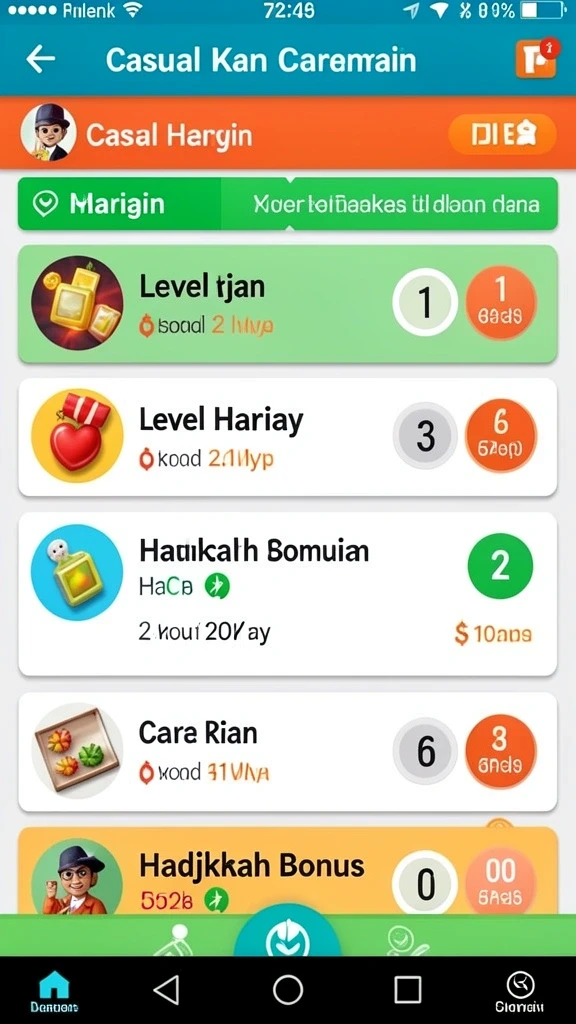 Tampilan interface pengguna yang menarik dan mudah dinavigasi.