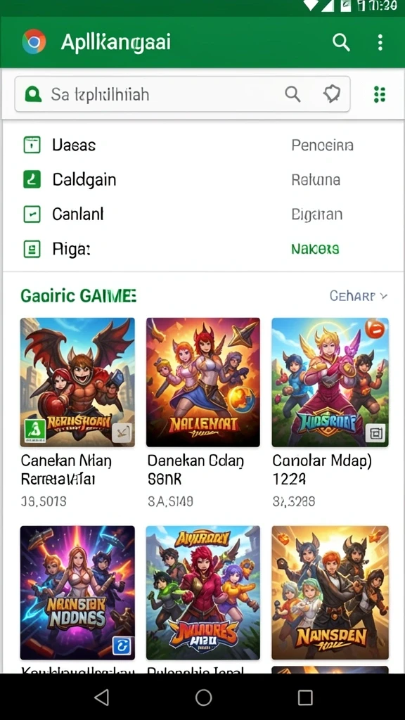 Tampilan antarmuka yang menarik dan mudah dipahami.
