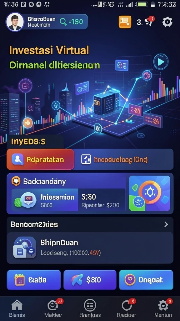 Tampilan grafis yang memukau dengan karakter yang unik.