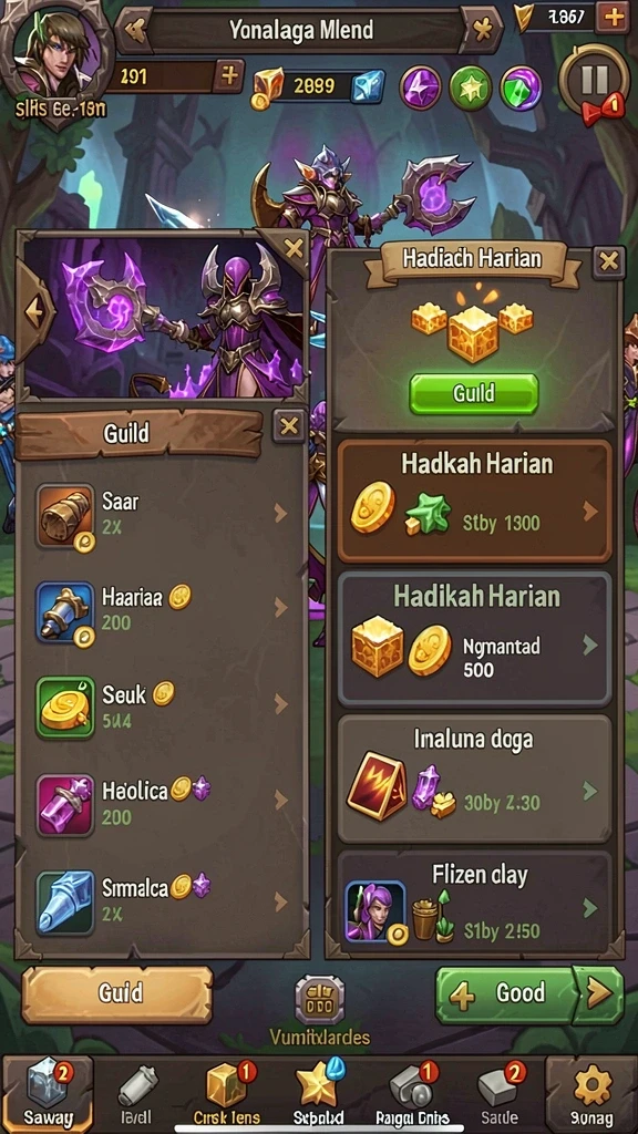 Tangkapan layar menunjukkan mode multiplayer yang seru.