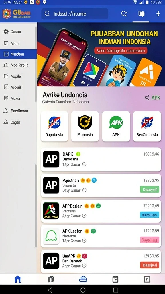 Beragam karakter menarik untuk dipilih.