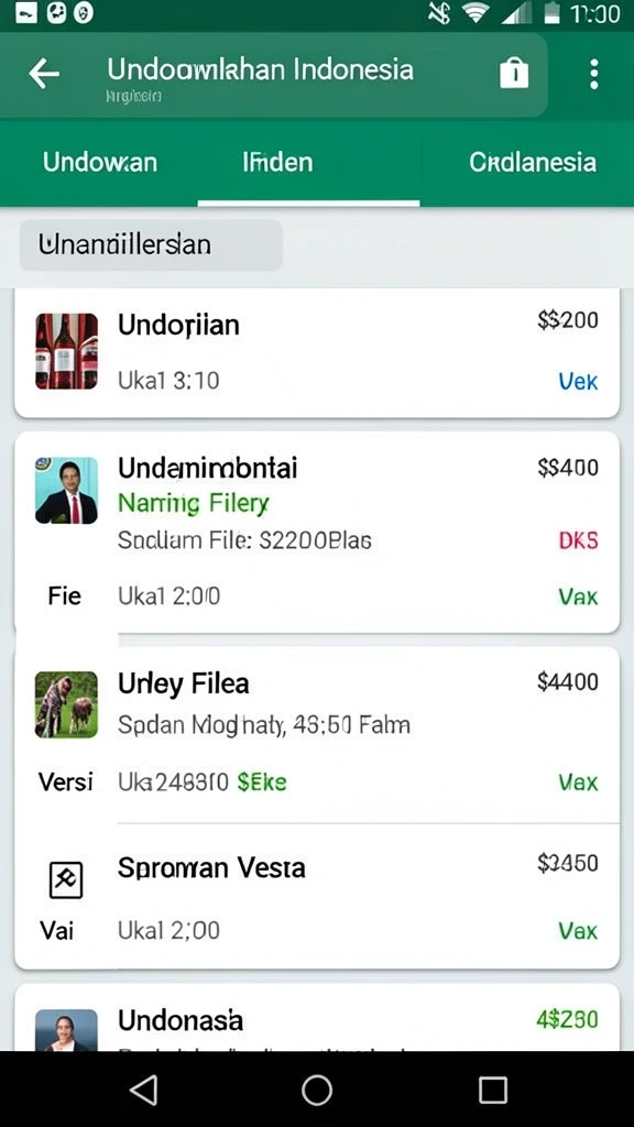 Beragam pilihan game yang menghibur.