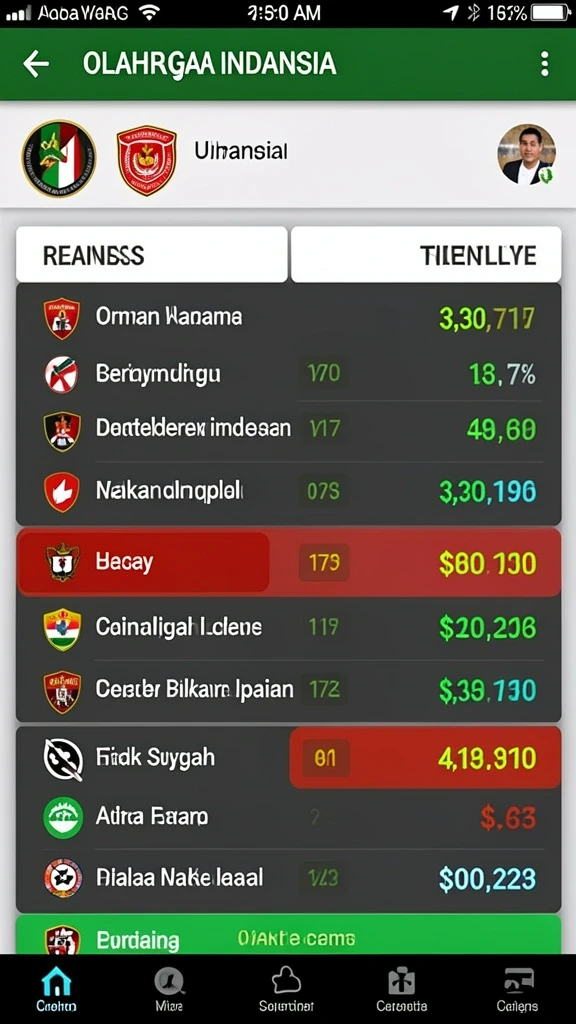 Tantangan seru yang menunggu setiap pemain.