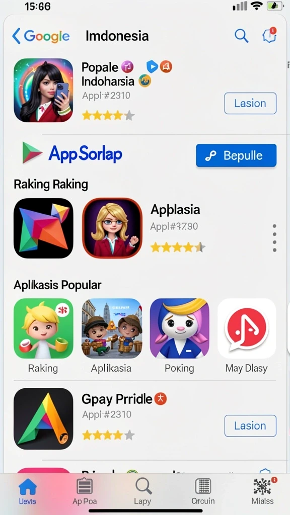 Berbagai pilihan permainan yang mengasyikkan.