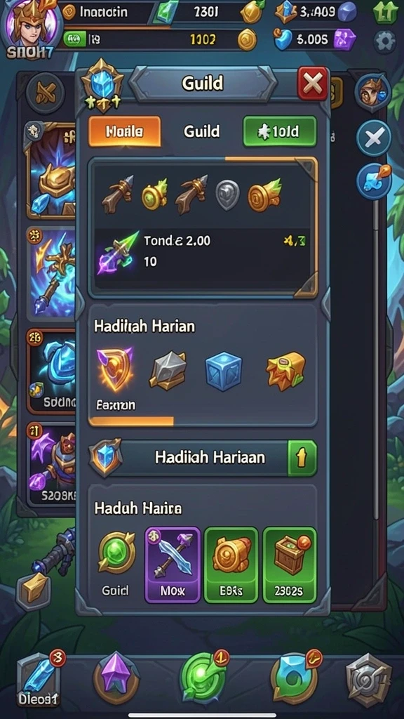 Fitur multiplayer yang memungkinkan bermain bersama teman.