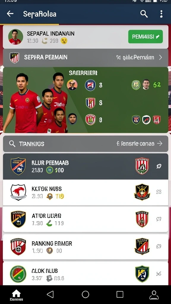 Tampilan antarmuka yang modern dan menarik.