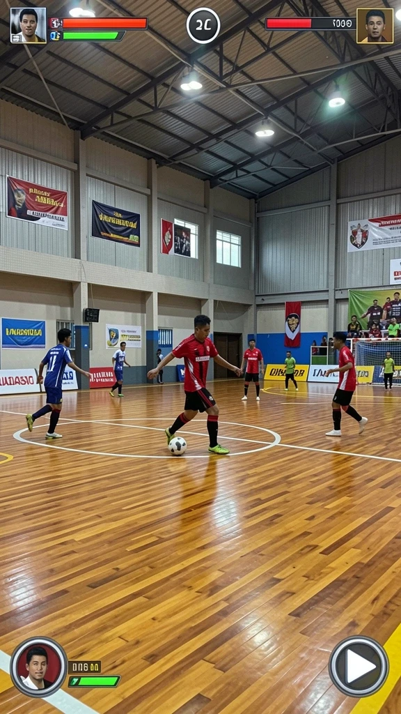 Screenshot ketiga menunjukkan interaksi multiplayer yang seru.