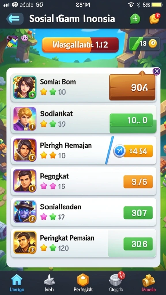 Mode permainan yang beragam dan menantang bagi semua pemain.
