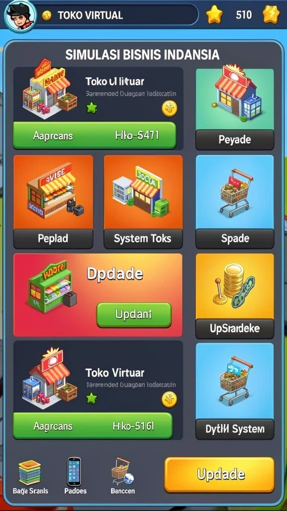 Pilihan karakter yang bervariasi dan unik.