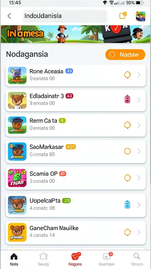 Tangkapan layar menunjukkan mode permainan multiplayer yang seru.
