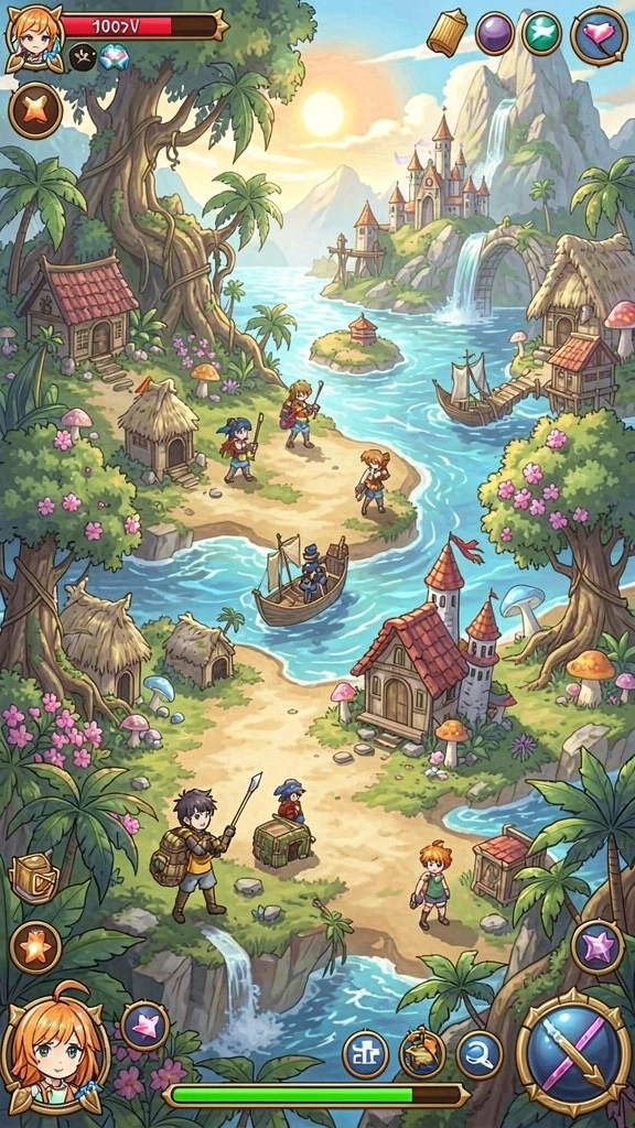 Mode multiplayer yang seru bersama teman-teman.