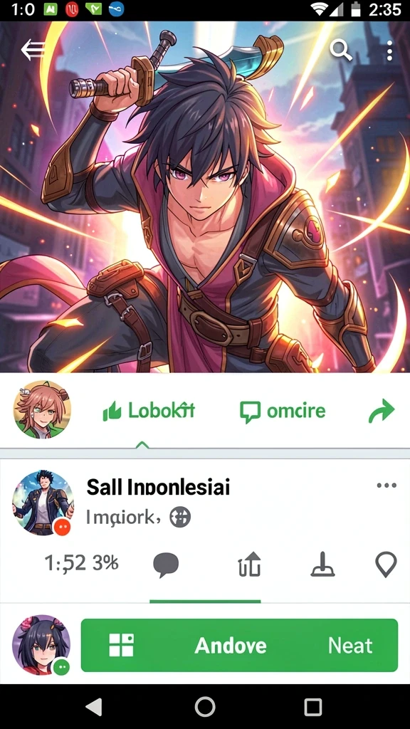 Momen seru saat berpetualang ke level baru.