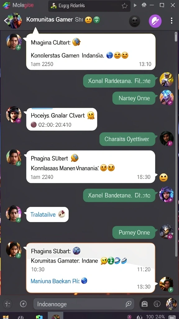 Karakter utama siap menghadapi tantangan baru.
