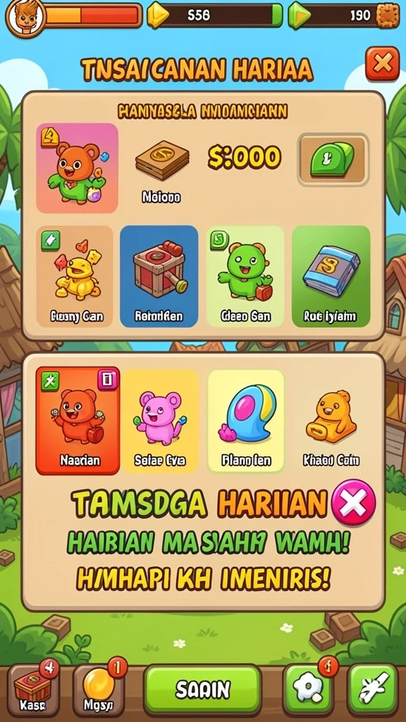 Level baru dengan tantangan yang menarik.