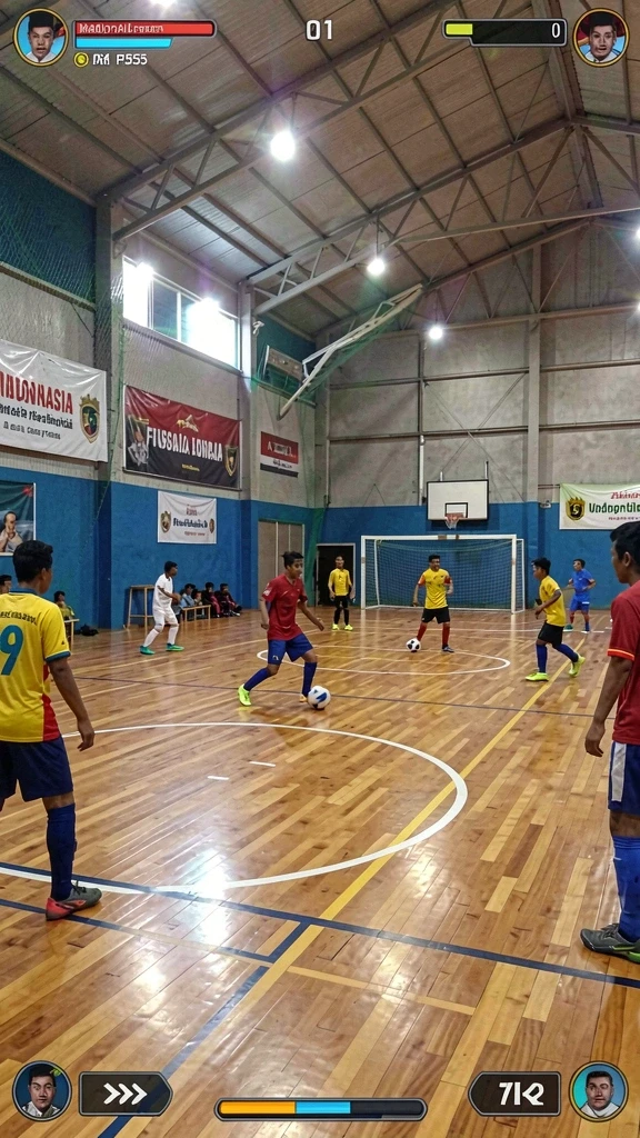 Tampilan menu utama yang menarik dan mudah dinavigasi.