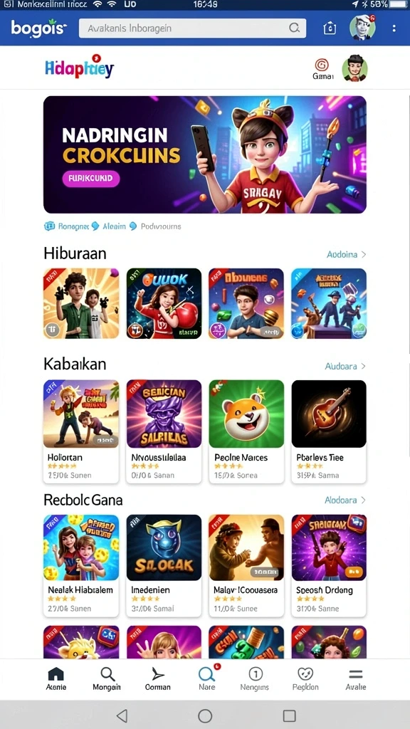 Screenshot menunjukkan salah satu mode permainan yang seru.