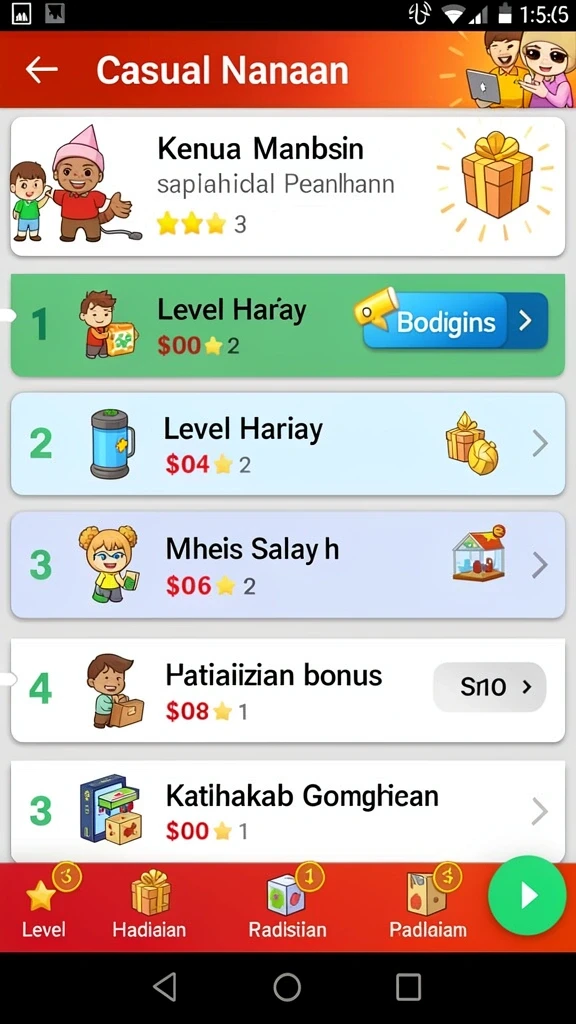 Pengalaman bermain yang mendebarkan dengan efek suara menakjubkan.