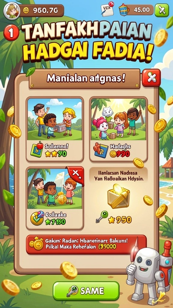 Desain antarmuka yang user-friendly dan intuitif.