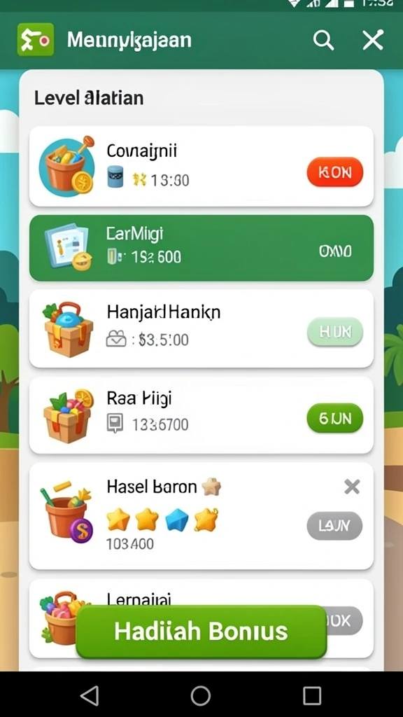 Momen seru saat bermain dengan teman.