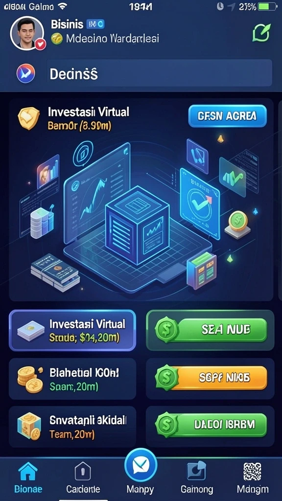 Tampilan antarmuka yang user-friendly dan menarik.