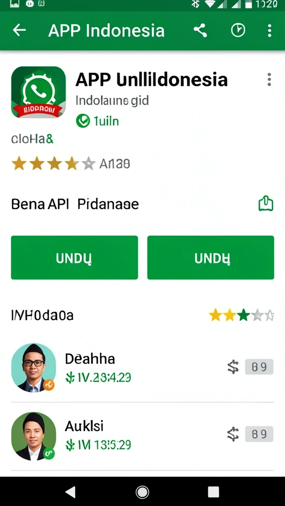 Tampilan awal yang menarik dan mudah digunakan.